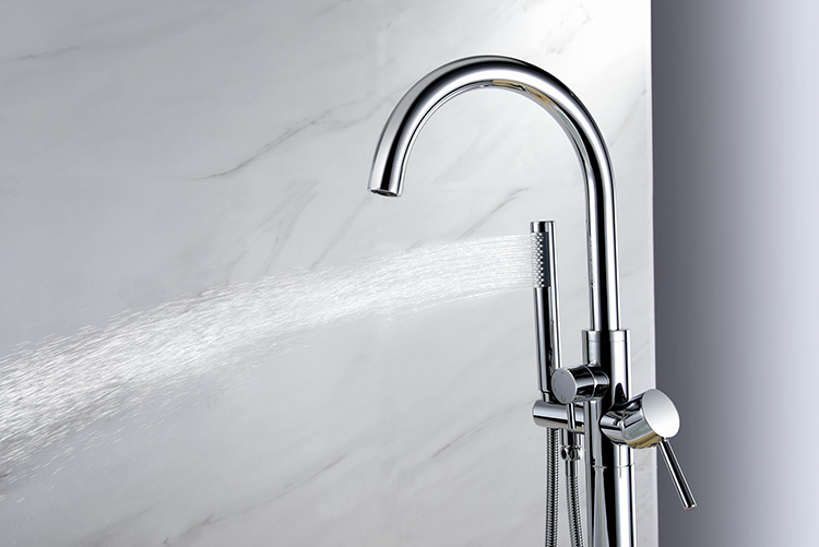 Add Flair to Your Bathroom With a Tub Faucet With Hand Shower