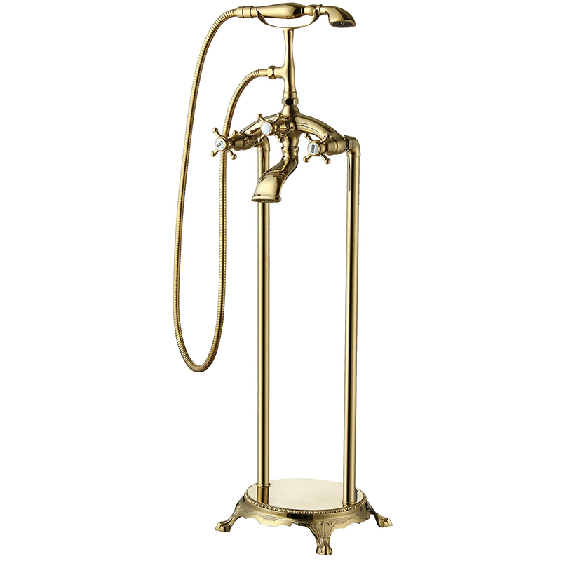 Traditional Classic Design Freestanding Bath Filler Faucet Mixer DF-02019