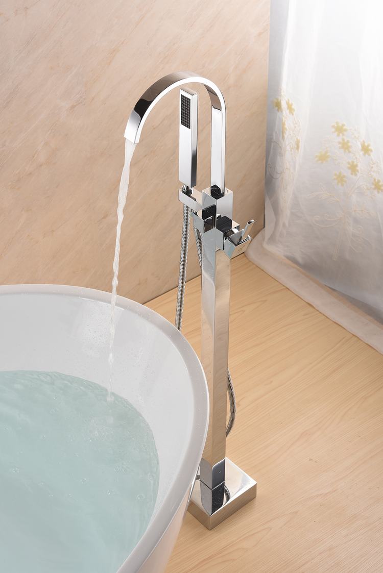 Flat Freestanding Bathtub Faucet DF-02014