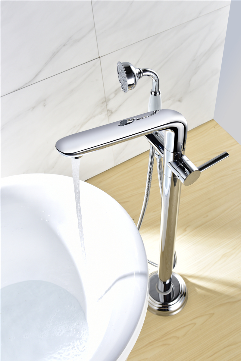 Freestanding Floor Mount Faucet Bathtub Faucet Tub Filler DF-02101