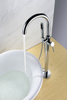 Round Freestanding Bathtub Faucet Tub Filler DF-02043-2