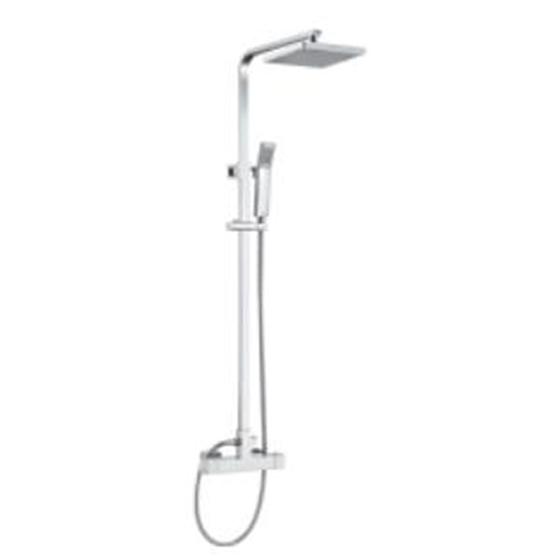 Thermostatic shower set